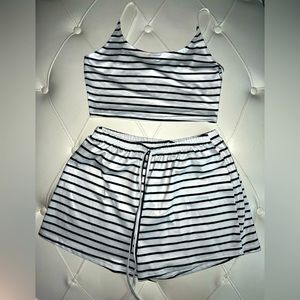 SHEIN 2pc short set